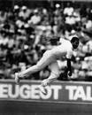 Malcolm Marshall bowls, England v West Indies, fifth Test, The Oval, 14 August 1984