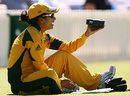 Lisa Sthalekar captures the action from the sidelines, Australia v Pakistan, women's World Cup, Super Six, Bankstown Oval, Sydney, March 16, 2009