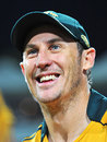 Man of the Match David Hussey is in good spirits after the defeat, South Africa v Australia, 1st Twenty20 international, Johannesburg, March 27, 2009 