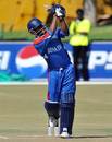 Fiqre Crockwell goes over the top, Bermuda v Kenya, ICC World Cup Qualifiers, Potchefstroom, April 6, 2009