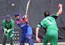 Raees Ahmadzai top scored for Afghanistan with an unbeaten 50, Afghanistan v Ireland, ICC World Cup Qualifiers, Super Eights, Krugersdorp, April 11, 2009