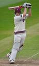 James Hildreth lashes another boundary as he takes the attack to Warwickshire, Somerset v Warwickshire, County Championship Division One, Taunton, April 17, 2009