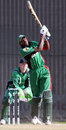 Man of the Match Collins Obuya lofts a four, Ireland v Kenya, ICC World Cup Qualifiers, April 17, 2009 