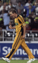 Nathan Hauritz celebrates a wicket, South Africa v Australia, 5th ODI, Johannesburg, April 17, 2009
