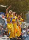 IPL cheerleaders strut their stuff, Chennai Super Kings v Mumbai Indians, IPL, 1st game, Cape Town, April 18, 2009