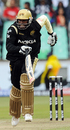 Chris Gayle sets off for a single, Kings XI Punjab v Kolkata Knight Riders, IPL, 6th game, Durban, April 21, 2009