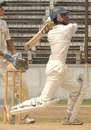 Dinesh Chandimal in an aggressive mood, Bangladesh U-19 v Sri Lanka U-19, 1st Test, Fatullah, 3rd day