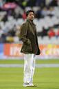 Lali Modi looks on as the match is washed out, Chennai Super Kings v Kolkata Knight Riders, IPL, 13th match, Cape Town, April 25, 2009