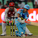 Jean-Paul Duminy employs the sweep, Kings XI Punjab v Mumbai Indians, IPL, 20th match, Durban, April 29, 2009