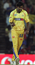 L Balaji celebrates another wicket, Chennai Super Kings v Rajasthan Royals, IPL, 22nd match, Centurion, April 30, 2009