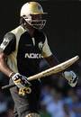 Chris Gayle didn't have much to feel happy about, Kolkata Knight Riders v Mumbai Indians, IPL, 23rd match, East London, May 1, 2009