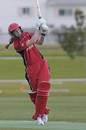 Sheryl Tittlemeir in action for Canada, Twenty20 Group A: Bermuda Women v Canada Women, Lauderhill, May 19, 2009