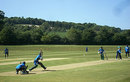 Shamsur Rahman bats at the center wicket at Wormsley, May 24, 2009 Shamsur Rahman bats at the center wicket at Wormsley, May 24, 2009