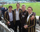 Stuart Meaker with admirers at The Oval,  Essex v Surrey, Twenty20 Cup,  Chelmsford, May 29, 2009