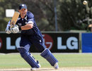 Gavin Hamilton clips during his innings of 51, Netherlands v Scotland, ICC World Cup Qualifiers, Super Eights, Johannesburg, April 11, 2009

