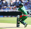 Mushfiqur Rahim goes on the pull...but misses, Australia v Bangladesh, ICC World Twenty20 warm-up, Trent Bridge, June 1, 2009