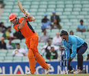 Bas Zuiderent carefully guides it through the leg side, Netherlands v Scotland, ICC World Twenty20 Warm-up Matches, June 3, 2009