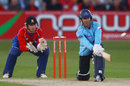 Murray Goodwin sweeps on his way to a match-winning 64, Essex v Sussex, twenty20 Cup, Chelmsford, June 3, 2009