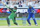 Niall O'Brien tries to flog one over midwicket, Ireland v Sri Lanka, ICC World Twenty20, Lord's, June 14, 2009