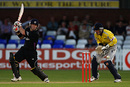 David Warner carves through the off side during his 50 for Durham, Derbyshire v Durham, Twenty20 Cup, Derby, June 23, 2009