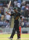 Vikram Solanki celebrates his century, Worcestershire v Glamorgan, Twenty20 Cup, New Road, June 24, 2009