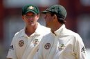 Ricky Ponting has a word with Nathan Hauritz, Sussex v Australians, 4th day, Hove, June 27, 2009 