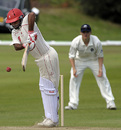 Sandeep Jyoti tucks one to leg, Scotland v Canada, ICC Intercontinental Cup, Aberdeen, July 4, 2009