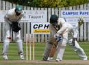 Paul Stirling is bowled by Steve Tikolo, Ireland v Kenya, ICC Intercontinental Cup, Englinton, July 5, 2009