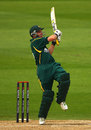 Matthew Wood powers one towards the boundary, Nottinghamshire v Somerset, Pro 40, Division One, Trent Bridge, July 19, 2009