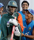 Shakib Al Hasan is all smiles after a splendid all-round performance, West Indies v Bangladesh, 2nd Test, 4th day, Grenada, July 20, 2009