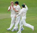 Shane Watson struck after scoring a fifty, Northamptonshire v Australians, 3rd day, Northampton, July 26, 2009