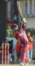 Travis Dowlin goes over the top, West Indies v Bangladesh, Only Twenty20 international, St Kitts, August 2, 2009