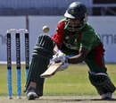 Shakib Al Hasan scoops the ball behind the wicket, Zimbabwe v Bangladesh, 2nd ODI, Bulawayo, August 11, 2009 