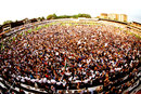 Fans swarm on to the ground after the World Cup final, India v West Indies, World Cup final, Lord's, June 25, 1983