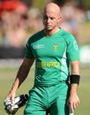 Herschelle Gibbs had to retire with an abdominal strain, South Africa v West Indies, Champions Trophy warm-up match, Potchefstroom, September 18, 2009