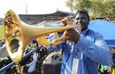 The trumpeter at Centurion, South Africa v New Zealand, Champions Trophy, Group B, Centurion, September 24, 2009