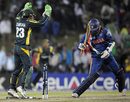 Harbhajan Singh was the last man out, India v Pakistan, Champions Trophy, Group A, Centurion, September 26, 2009