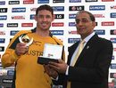 Michael Hussey was the Man of the Match for his 64, Australia v Pakistan, ICC Champions Trophy, Group A, Centurion, September 30, 2009