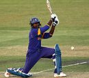 Adeesha Nanayakkara drives during his innings of 16, Australia Under-19 v Sri Lanka Under-19, 1st Youth ODI, Darwin, October 2, 2009
