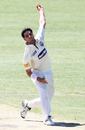 Scott Walter sends down a delivery, Western Australia v Queensland, Sheffield Shield, Perth, 4th day, October 16, 2009