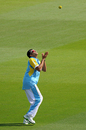 Anil Kumble settles under a catch, England v India, Hong Kong Cricket Sixes, Kowloon, October 31, 2009