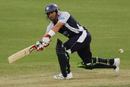 Brad Hodge works one through the leg side, South Australia v Victoria, FR Cup, Adelaide, November 4, 2009