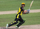 Luke Ronchi glides the ball towards backward point, Victoria v Western Australia, Ford Ranger Cup, Melbourne, November 14, 2009