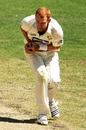 Andrew McDonald grabs a caught-and-bowled chance, Victoria v Western Australia, Sheffield Shield, Melbourne, 3rd day, November 19, 2009