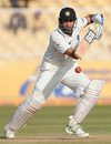 VVS Laxman crunches one through the off side, India v Sri Lanka, 1st Test, Ahmedabad, 5th day, November 20, 2009 