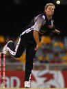 Shane Warne spins one down, Australian Cricketers' Association XI v Australian XI, Brisbane, November 22, 2009