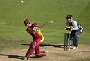 Chris Simpson goes over the top during his 61, Victoria v Queensland, Ford Ranger Cup, Melbourne, December 2, 2009