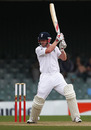 Paul Collingwood made 27 not out before the rain arrived, South African Invitational XI v England XI at East London, December 9, 2009