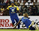 Lasith Malinga catches Yusuf Pathan, India v Sri Lanka, 1st Twenty20, Nagpur, December 9, 2009
