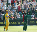 Mohammad Ashraful celebrates his century against Australia, Australia v Bangladesh, NatWest Series, Cardiff, June 18